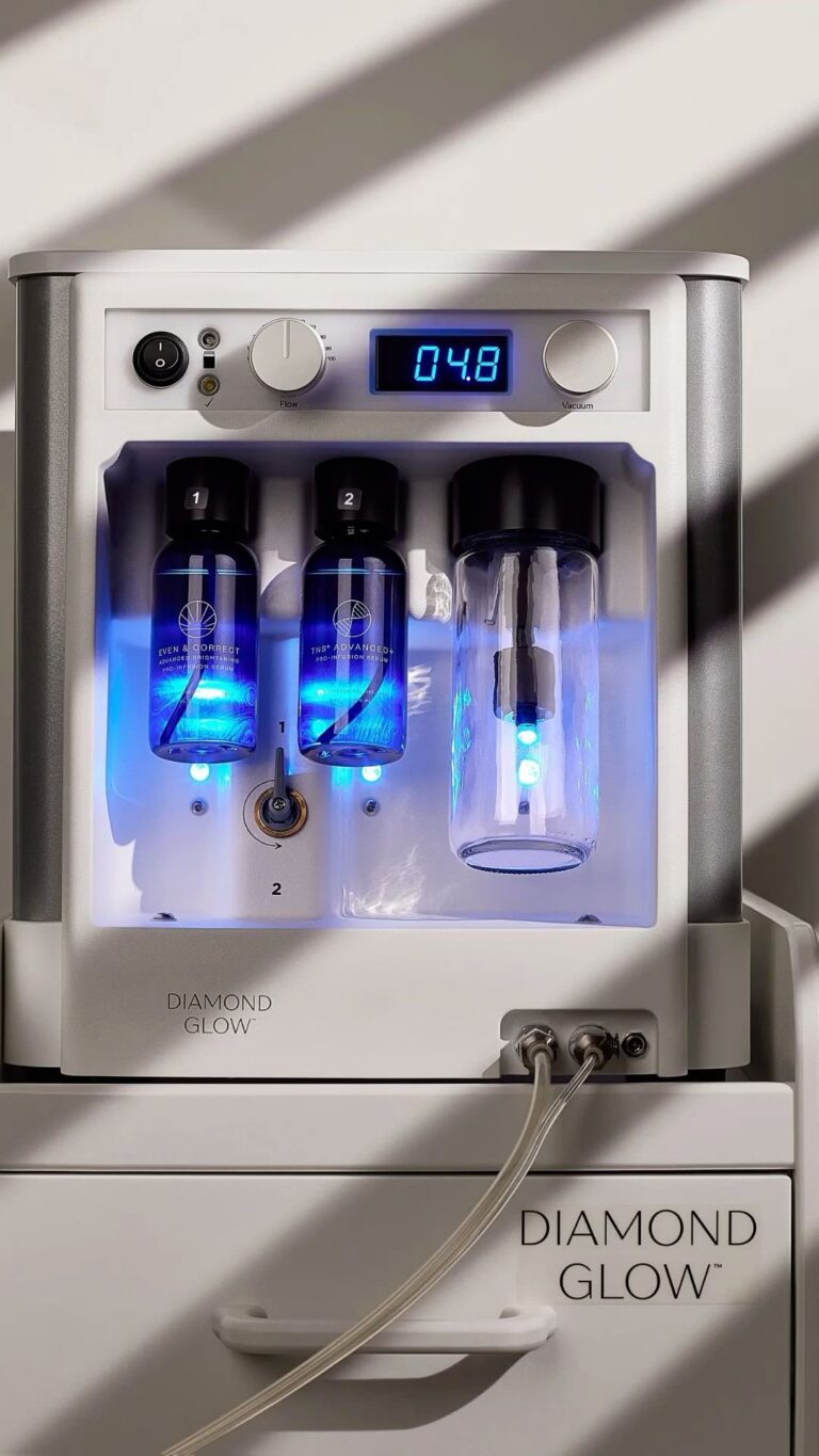 DiamondGlow machine at PureBeauty Spa